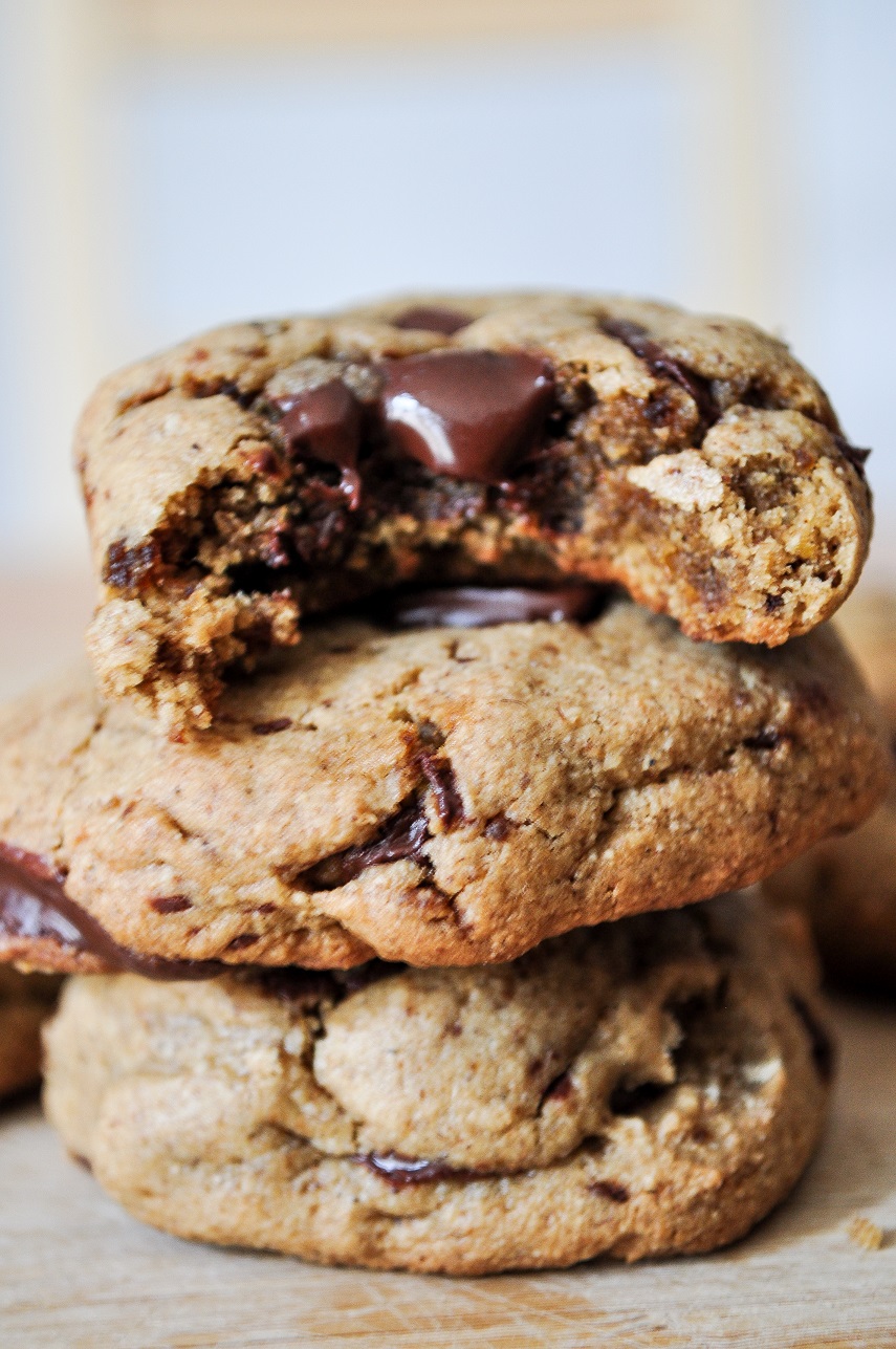 Cookie à la farine de noix tigrée
