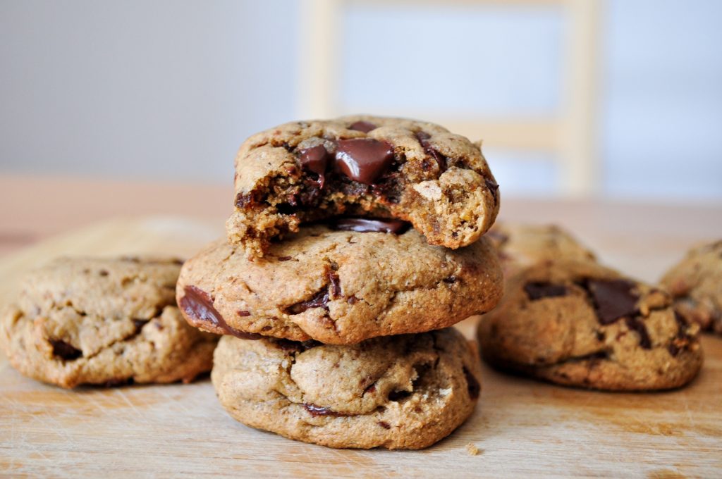 Cookies à la farine de noix tigrée