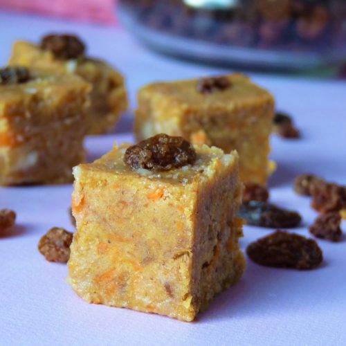 Carrot cake cru, vegan, paléo