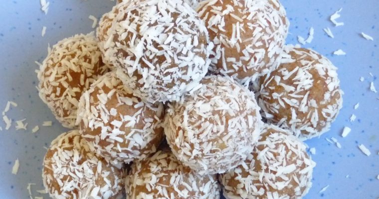 Raw energy balls au citron